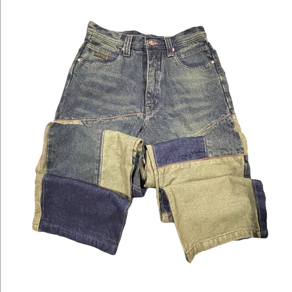 Brooklyn Xpress Vintage Patchwork Jeans with Tags (Rare)